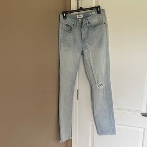 Frame Denim Light Blue Skinny Jeans